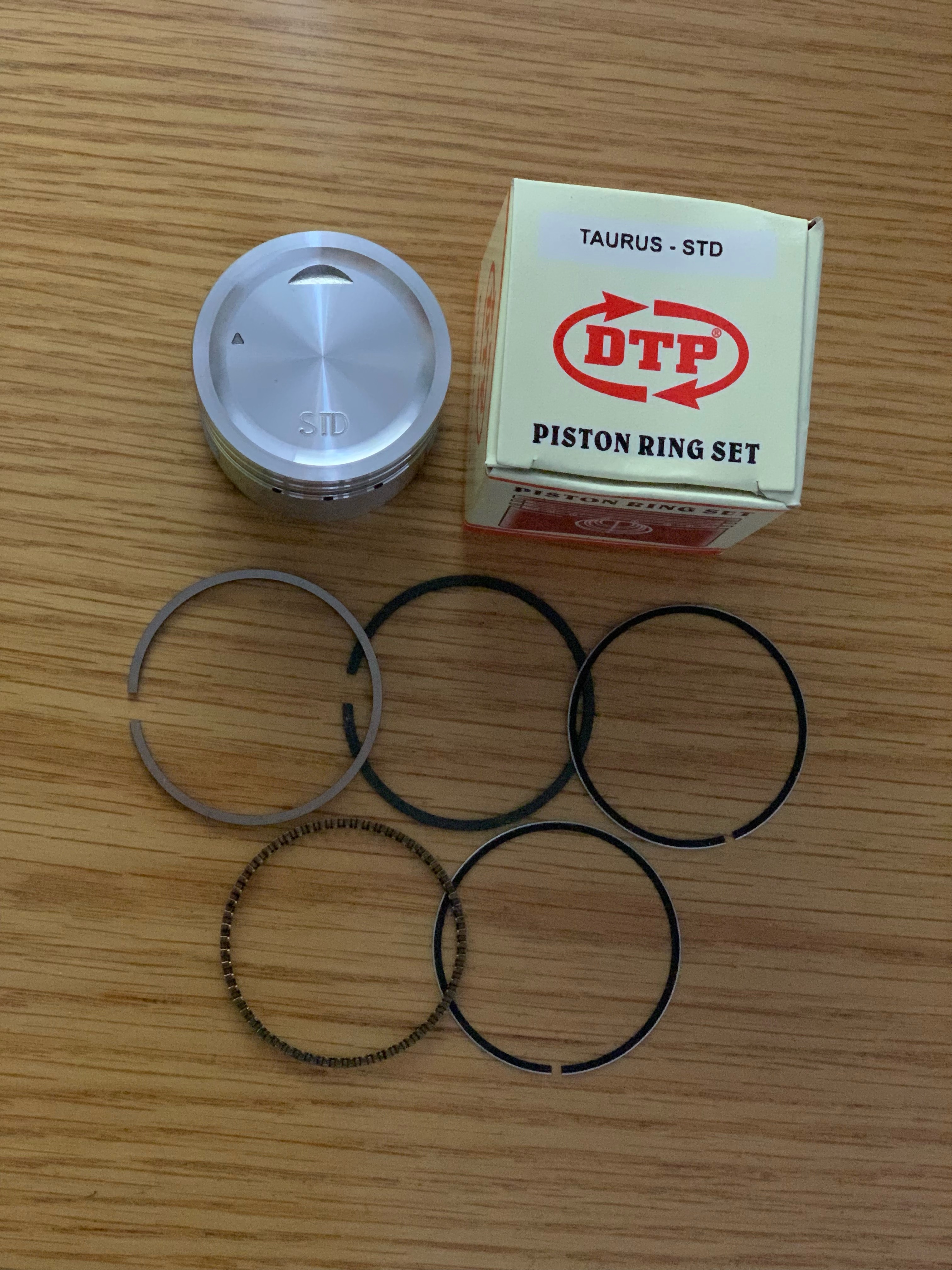 Bộ piston (xéc măng) bạc dành cho xe YAMAHA TAURUS (cos 0-4)