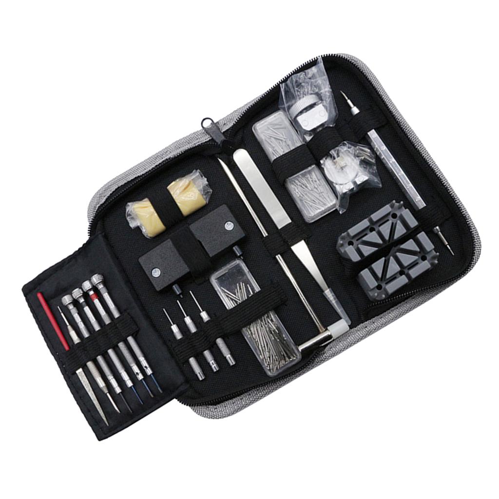Maintenance Tool Set Watch Opening Tool With Storage Box - 255 Pieces