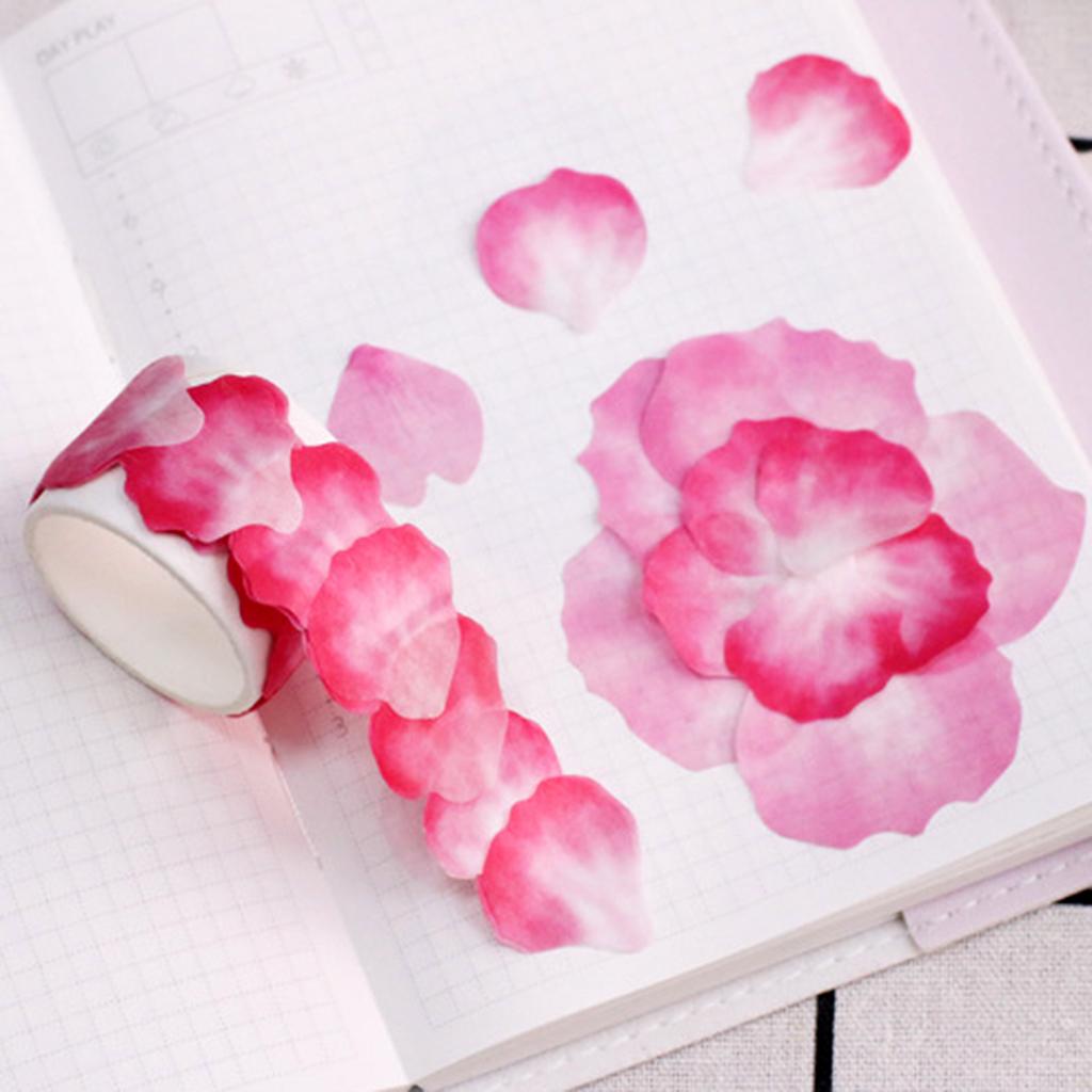 Sakura Petal Washi Tape DIY Decorative Scrapbooking Sticker Adhesive