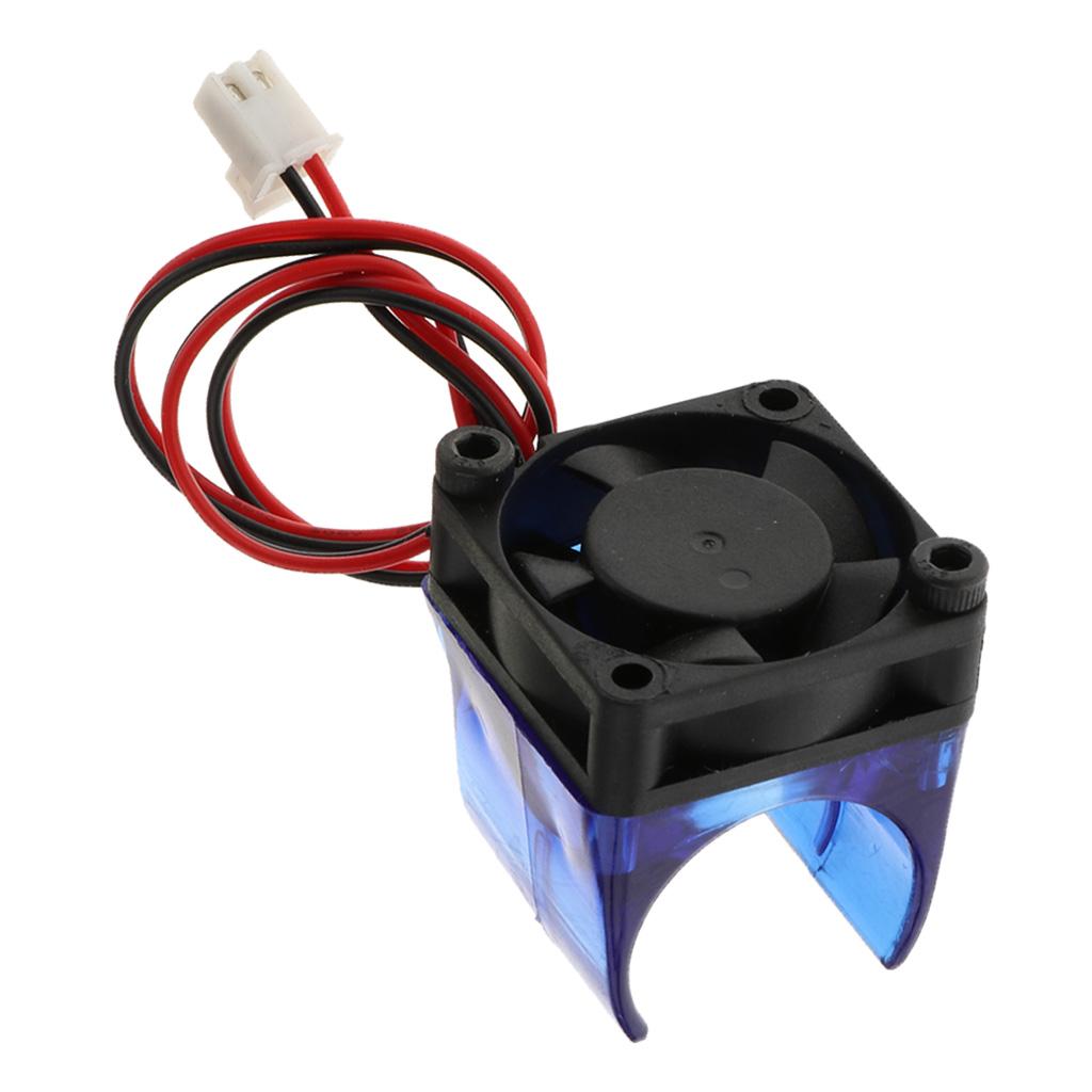 V6 Cover For Cooling Fan 3D Printer ABS 30*30mm Blue