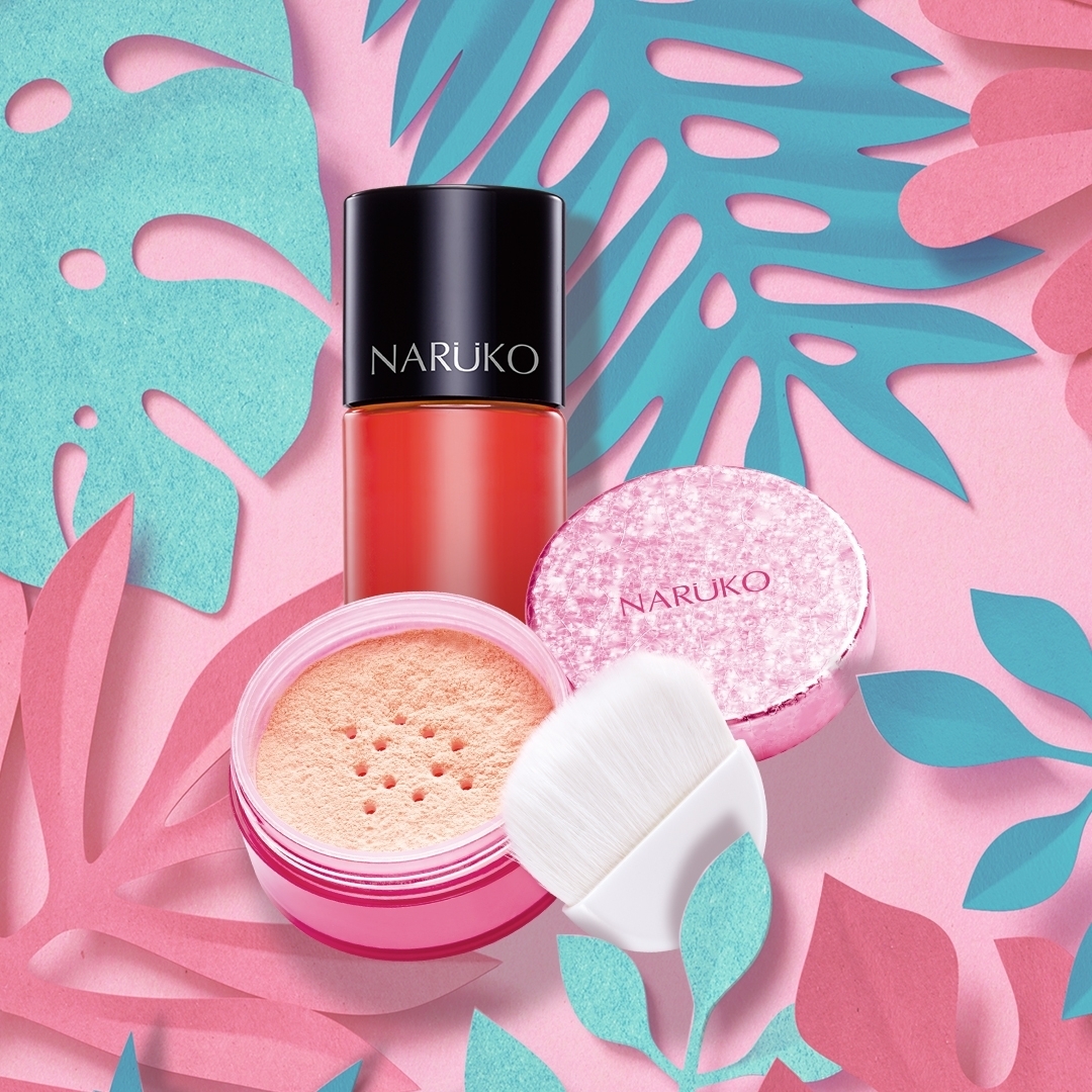 Naruko – Hoa hồng nhung rừng – Phấn cấp ẩm mát lạnh – Rose Magic Cooling Aqua Powder