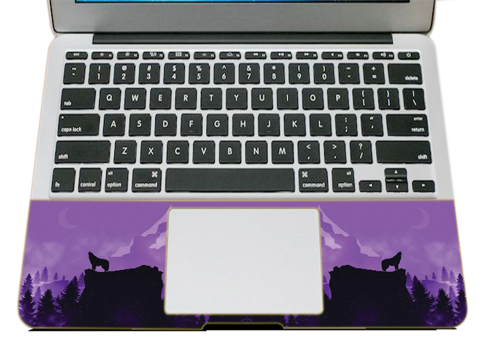 Mẫu Dán Skin Trang Trí Mặt Ngoài + Lót Tay Laptop Nghệ Thuật LTNT - 1044