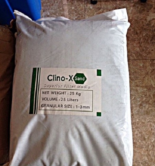 Hạt ClinoX chuyên xử lý nước sinh hoạt, nước thải nhiễm amoni, Asen gây ung thư ở người đóng gói 1kg