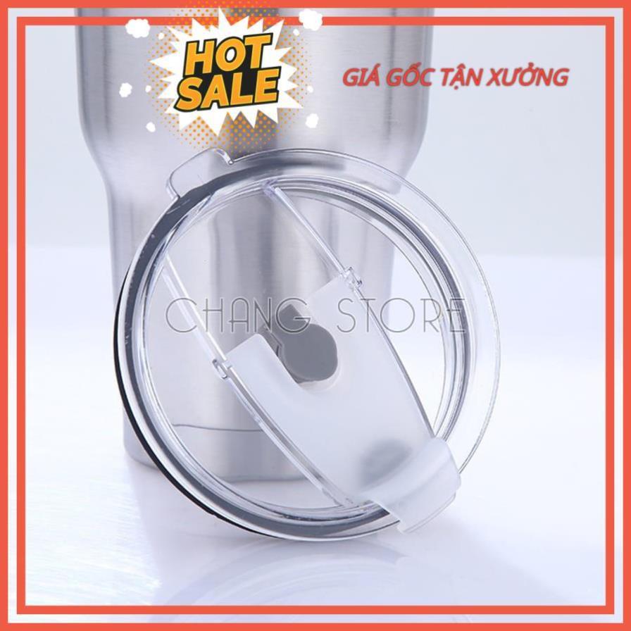 Cốc Giữ Nhiệt Thái Lan 900ml Chống Trào Tiện Lợi + Tặng Kèm Full Bộ Phụ Kiện Ống Hút Tái Sử Dụng Và Túi Đựng