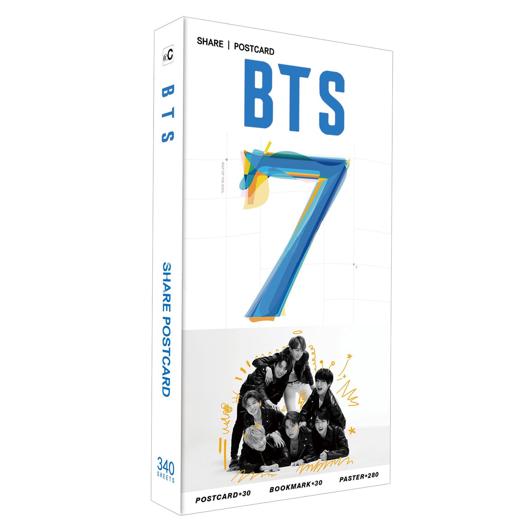 Postcard BTS Map of the soul 7