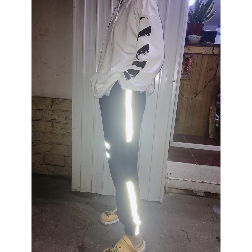 Quần Jogger Phản Quang Phối Túi Hộp