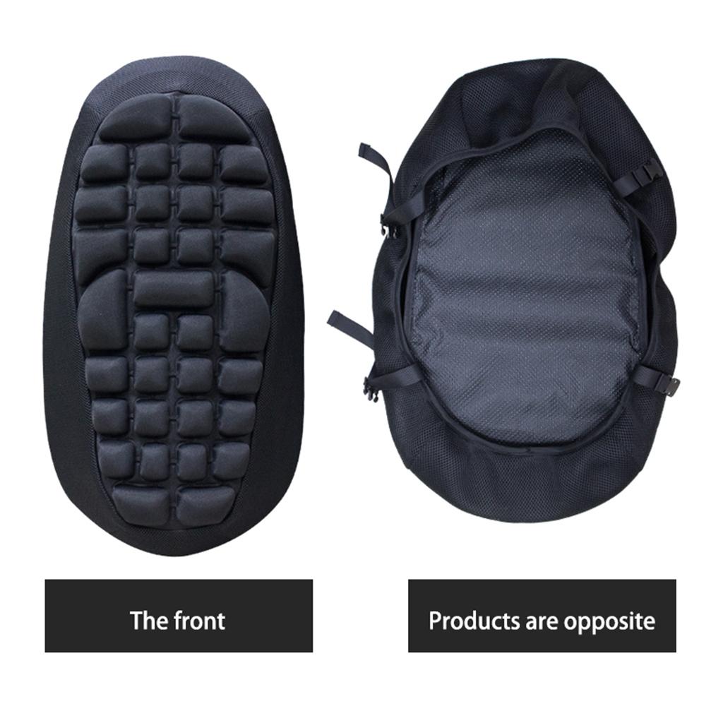 Universal Air Pad Motorcycle Seat Cushion Cover W/Air Pump 610 X 300 X 40mm