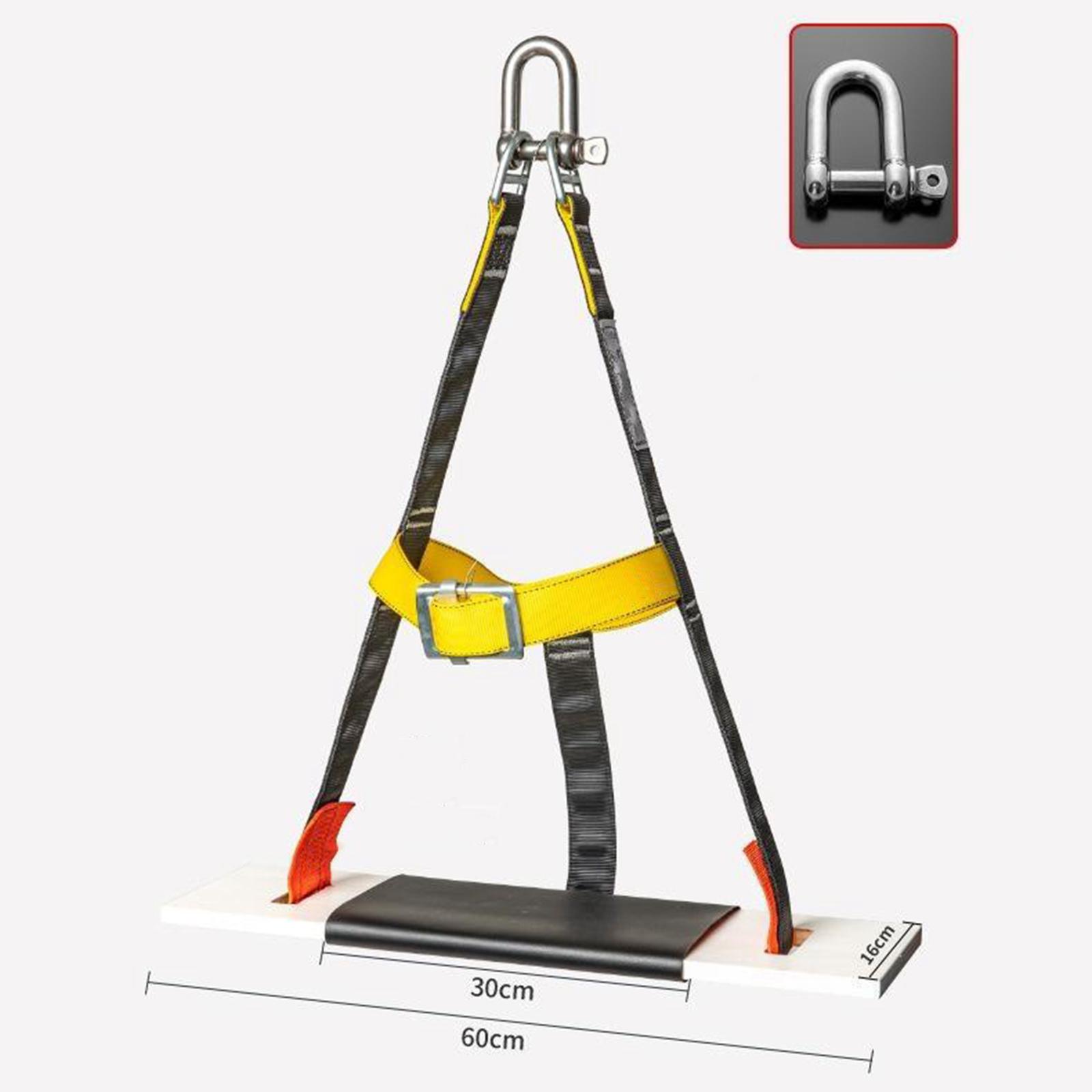 Climbing Harness Tree Rock Mountaineering Caving Safety Seat Belt Equipment
