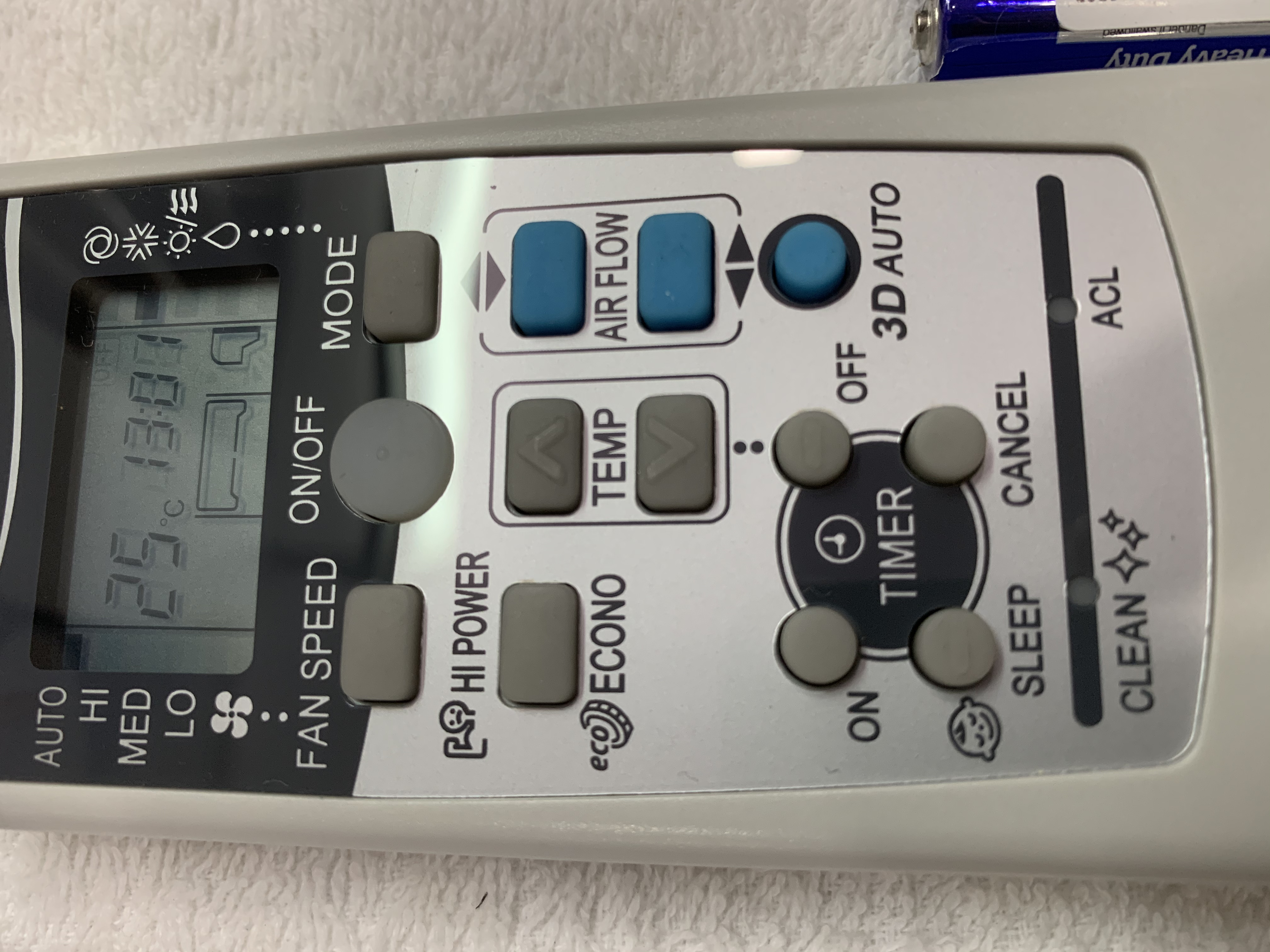 REMOTE ĐIỀU KHIỂN DÀNH CHO MÁY LẠNH ĐIỀU HOÀ MITSUBISHI HEAVY