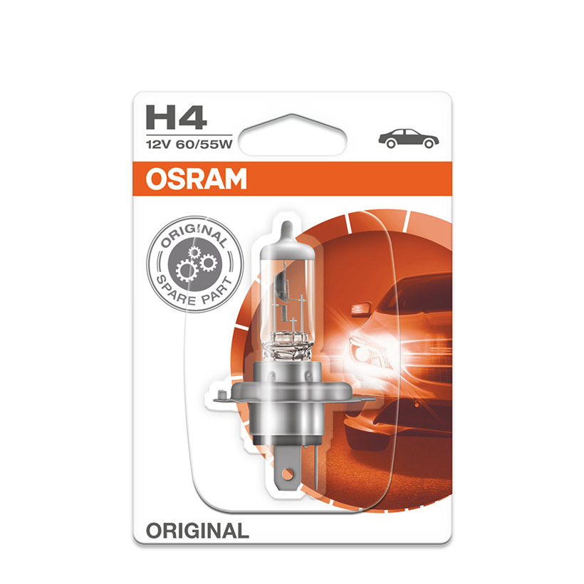 Bóng Đèn Halogen OSRAM Original H4 12V 60/55W