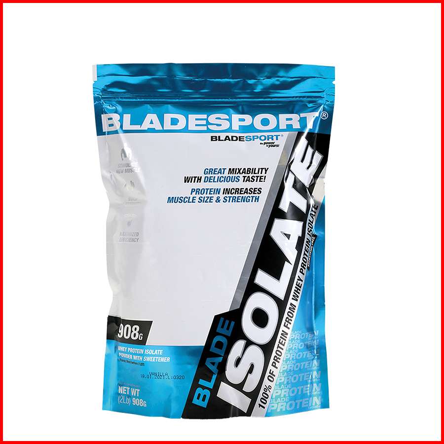 Sữa Tăng Cơ Blade Isolate 908g (2Lbs) – Hương vị Cookie &amp; Creams - Protein tinh khiết hấp thụ nhanh – Hỗ trợ phục hồi, phát triển cơ bắp cho người chơi thể hình và thể thao – Thương hiệu Châu Âu - Hàng chính hãng