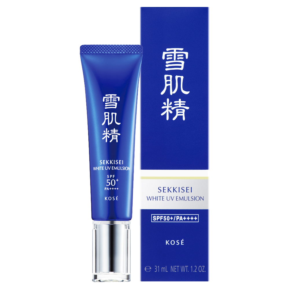 Nhũ Tương Dưỡng Ngày KOSE Sekkisei White UV Emulsion SPF50+/PA++++ 31ml Nhật Bản