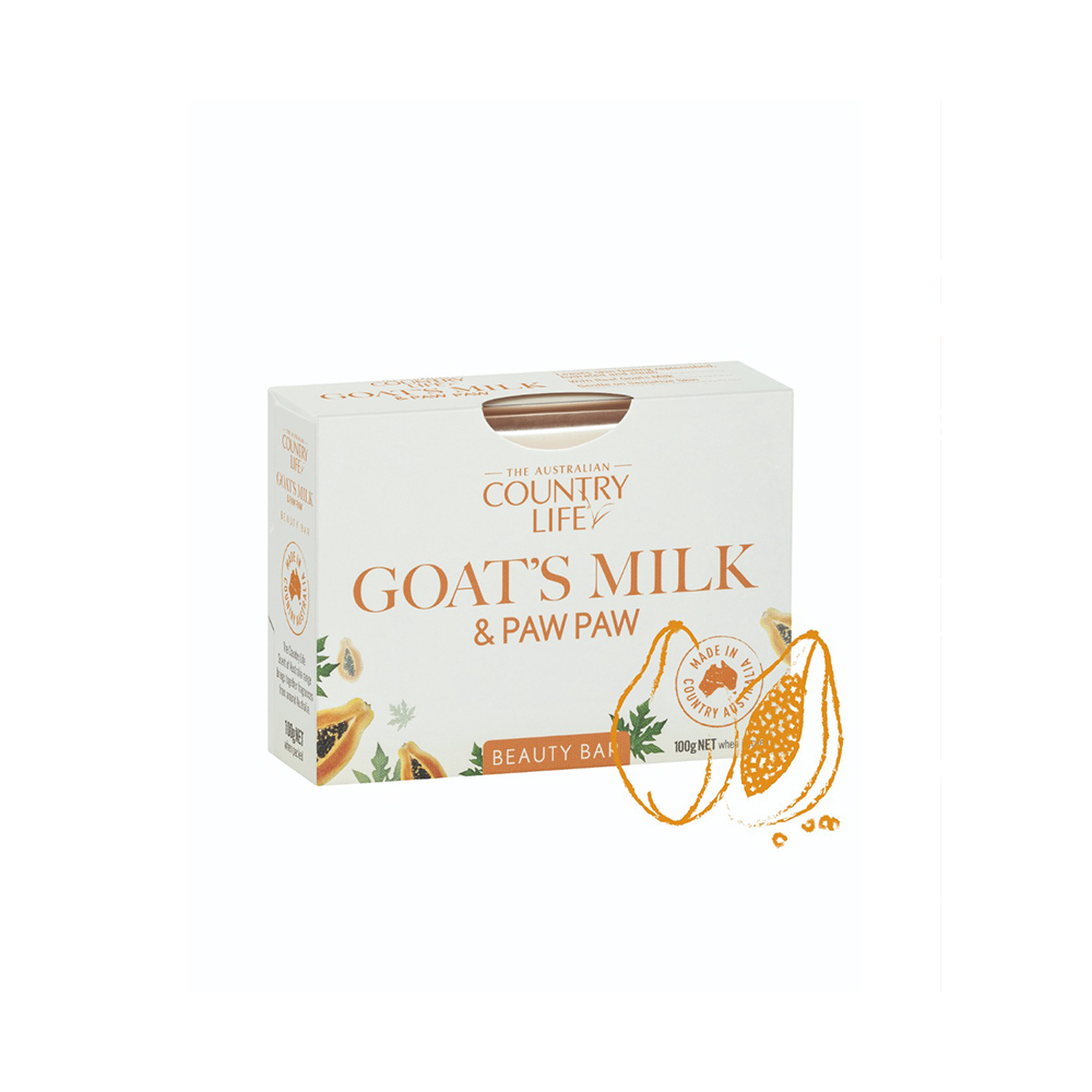 Xà Bông Country Life Goats Milk &amp; Paw Paw (100g)