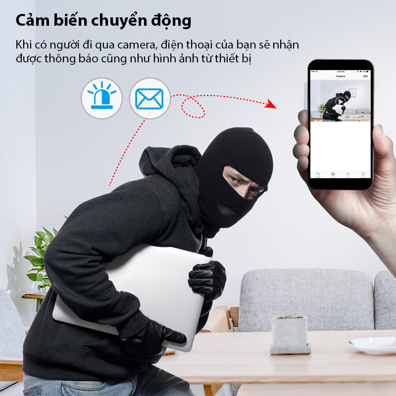 Camera IP wifi chống nước chuyên lắp ngoài trời