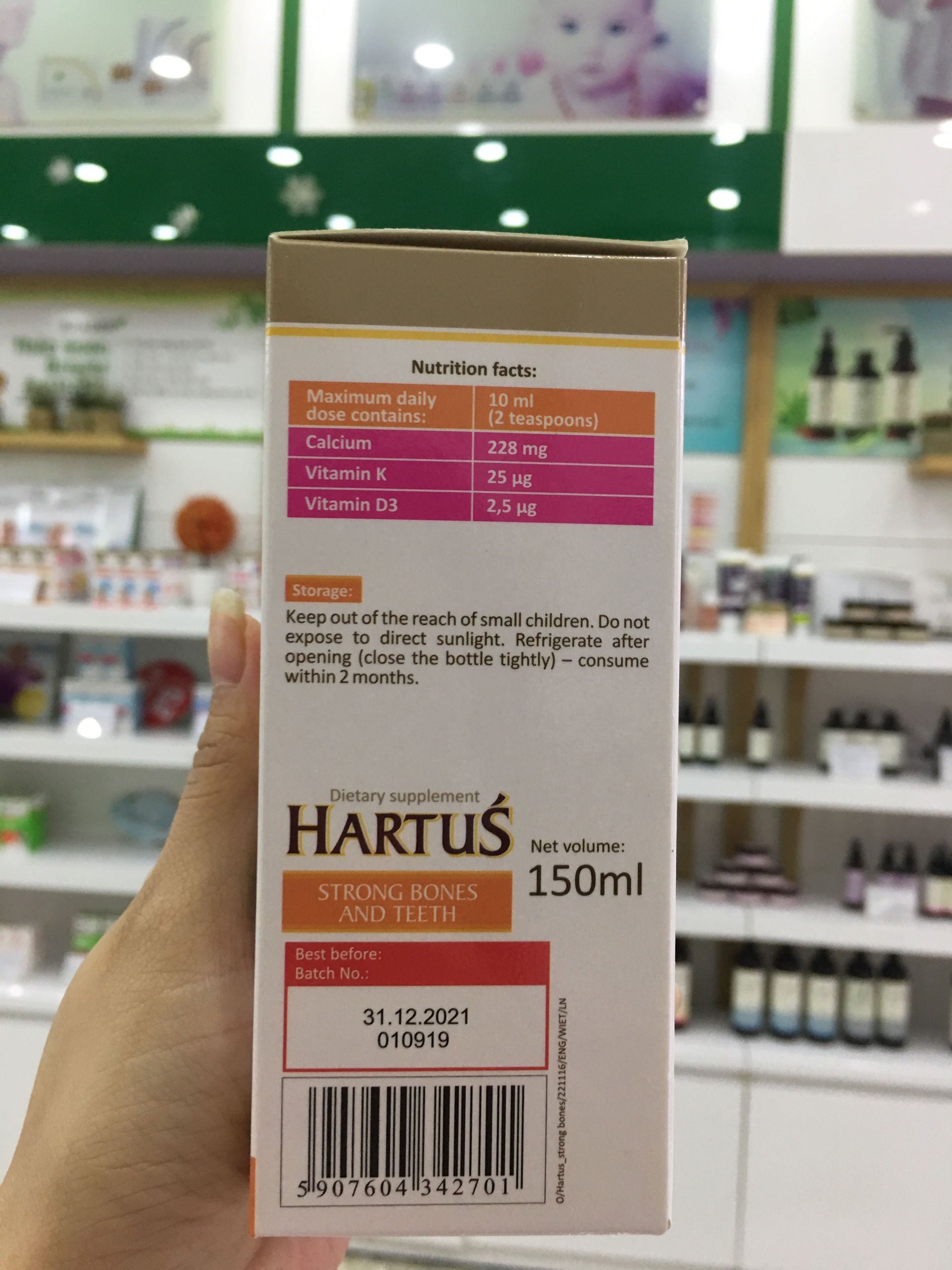 Siro Hartus Appetite 150ML - Cải Thiện Chứng Biếng Ăn Của Trẻ Nhỏ