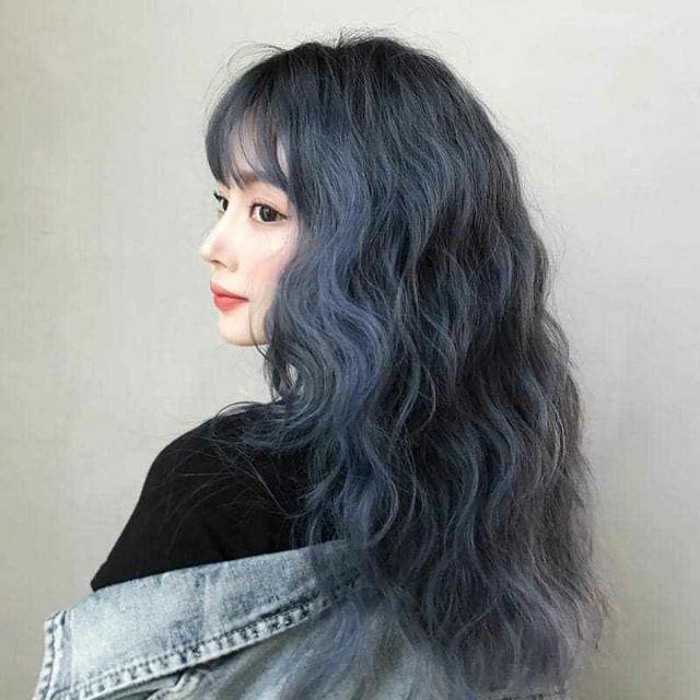 Tóc giả nữ xù dợn cao cấp - tặng lưới chùm