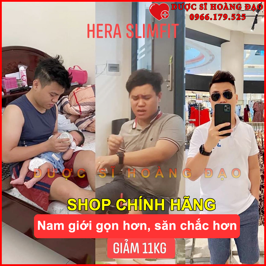 Sữa giảm cân Hera Slimfit 500gr - Giảm 3-7kg/ 1 liệu trình - Hỗ trợ Giảm cân nhanh và an toàn