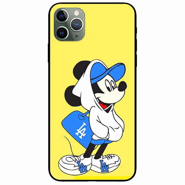 Ốp lưng dành cho Iphone 11 Pro Max mẫu Chú Chuột Đeo Túi