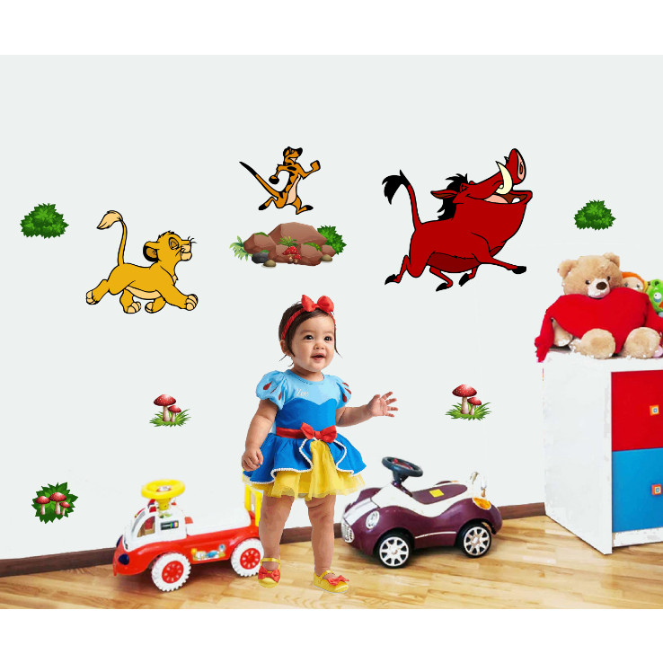 Decal trang  trí phòng bé số 24