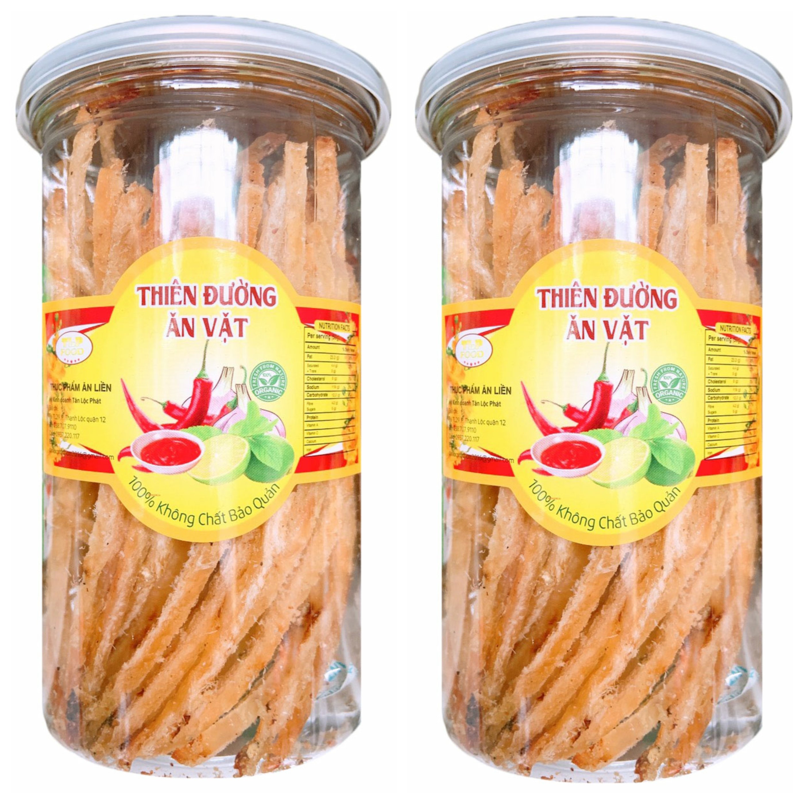 KHÔ CÁ THIỀU CẮT SỢI TẨM VỊ THƠM NGON TÂN LỘC PHÁT - 400G