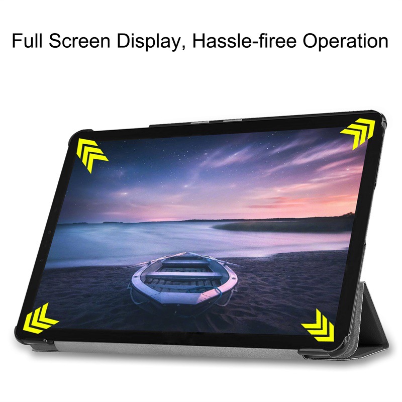 Bao Da Cover Dành Cho Máy Tính Bảng Samsung Galaxy Tab S4 10.5 T830 / T835 Hỗ Trợ Smart Cover