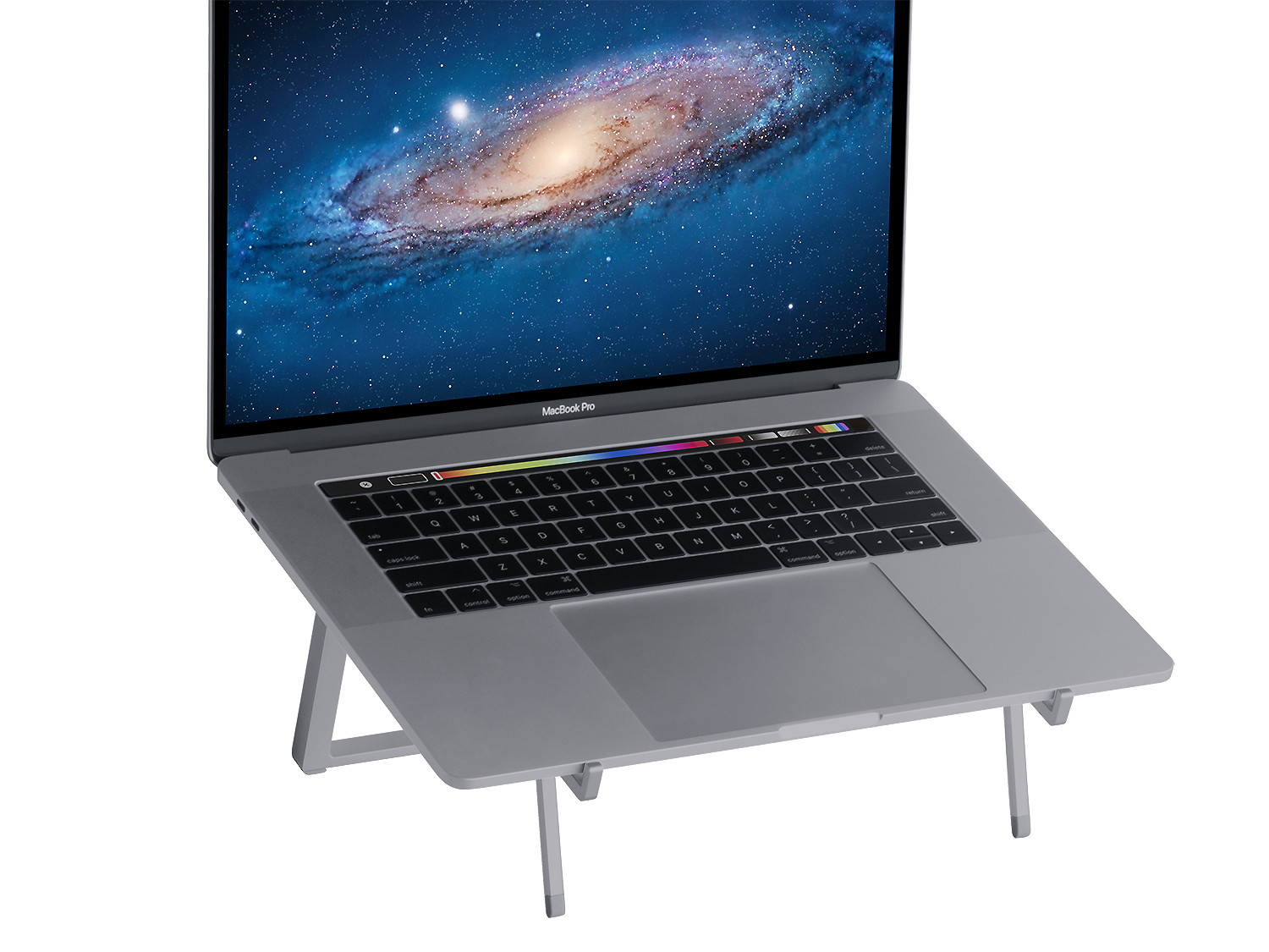 ĐẾ TẢN NHIỆT RAIN DESIGN FOR MACBOOK/LAPTOP (USA) MBAR PRO+ FOLDABLE LAPTOP Gray - Hàng Chính Hãng- RD-10085