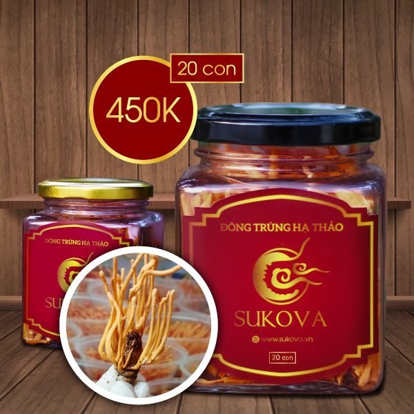 Đông trùng hạ thảo chính hãng SUKOVA
