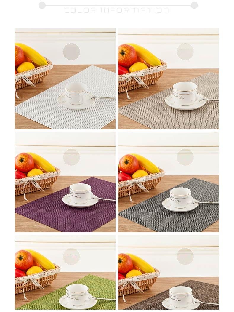 Set 2 tấm lót bàn ăn - 30x45cm