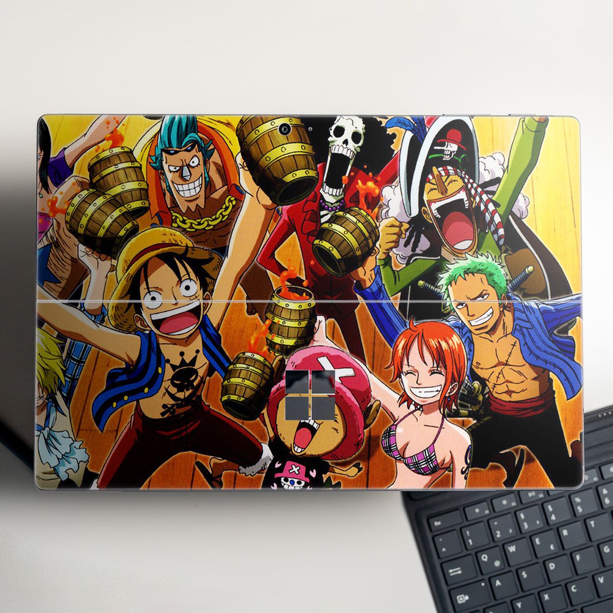 Skin dán hình One Piece x25 cho Surface Go, Pro 2, Pro 3, Pro 4, Pro 5, Pro 6, Pro 7, Pro X