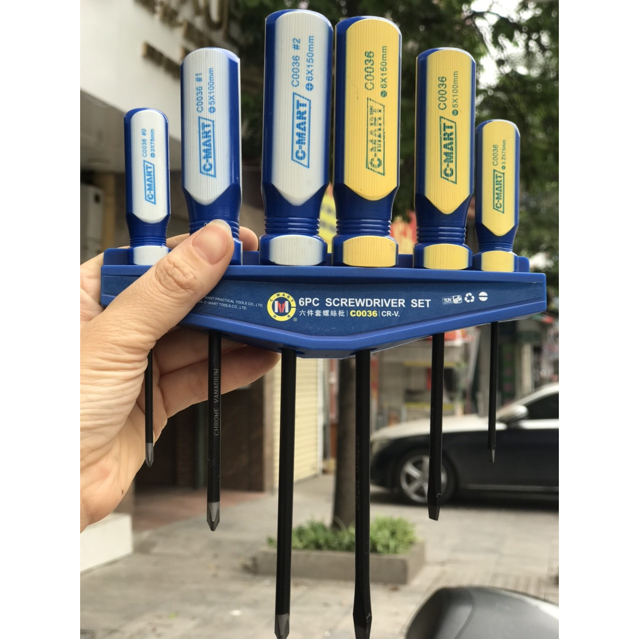 Bộ tô vít 6 cây chính hãng C-mart C0036