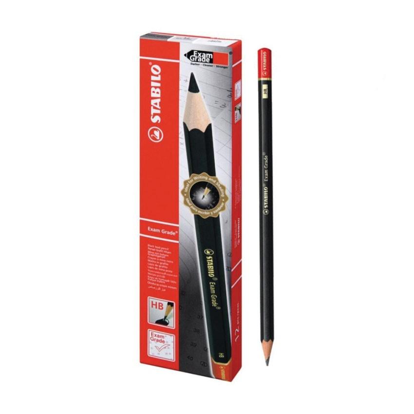 Hộp 12 cây bút chì gỗ STABILO Exam Grade 288 (PC288/12-2B