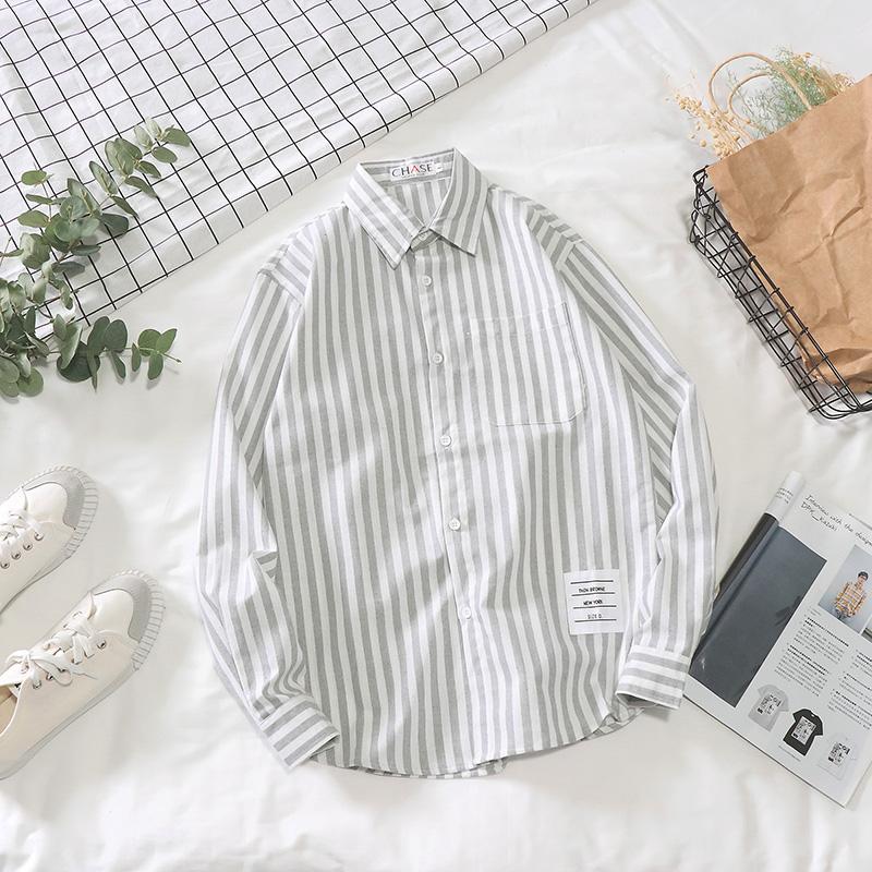 Áo Sơ Mi Nam Dài Tay Thời Trang Hàn Quốc Cỡ M-2Xl