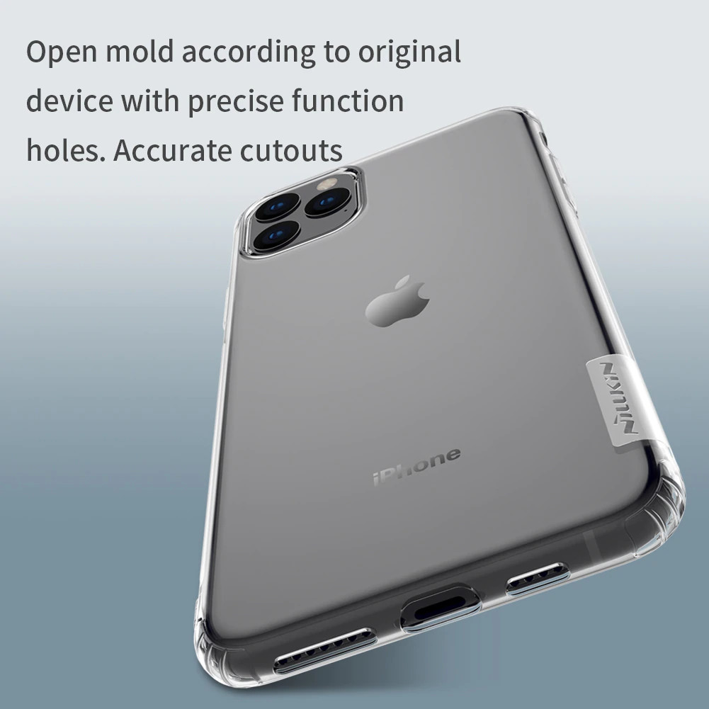 Ốp lưng dẻo cho iPhone 11 Pro Max hiệu Nillkin - Hàng chính hãng