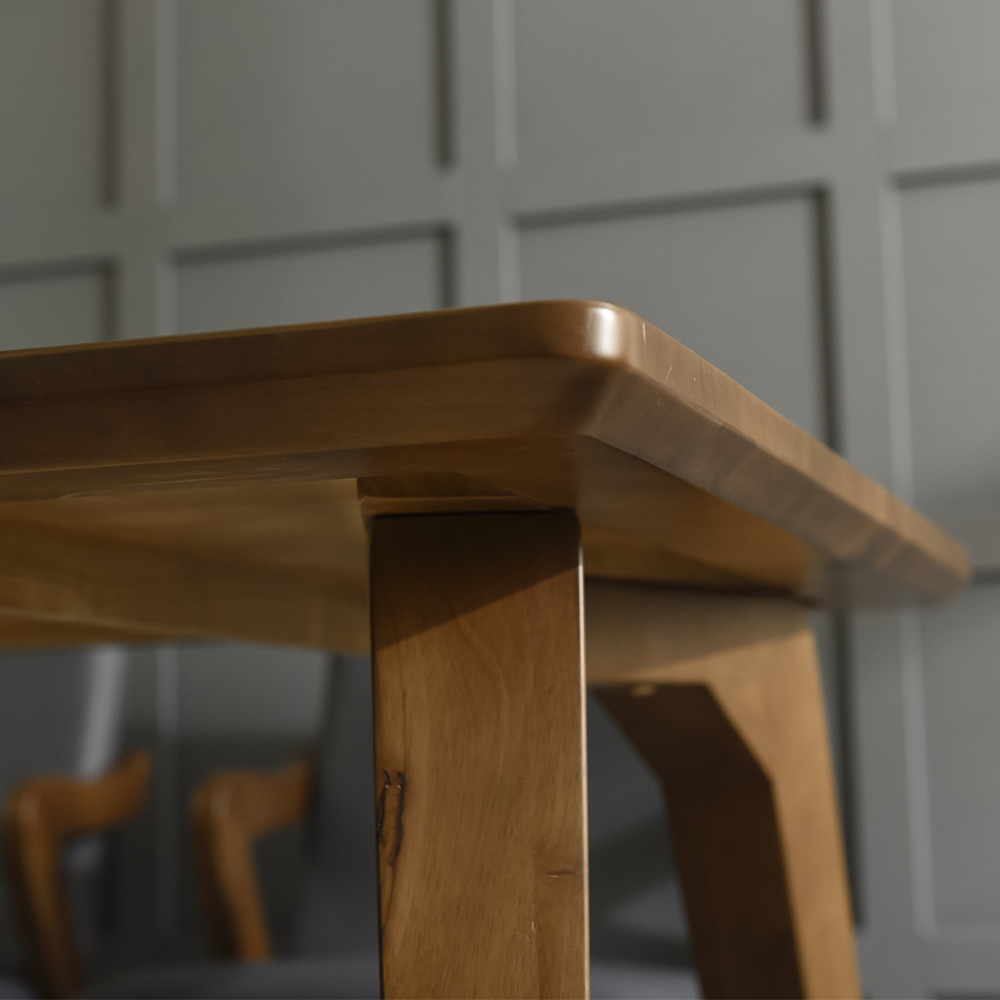 Bộ Bàn Ghế Ăn Hàn Quốc Han's Furniture LENUS 6C-Xanh Navy