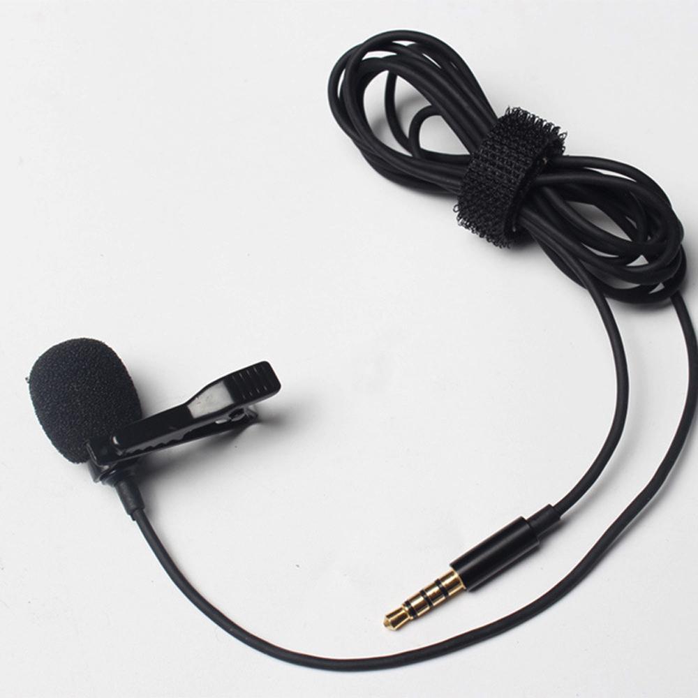 Micrô Lavalier chuyên nghiệp di động Giắc cắm 3,5 mm đa hướng
