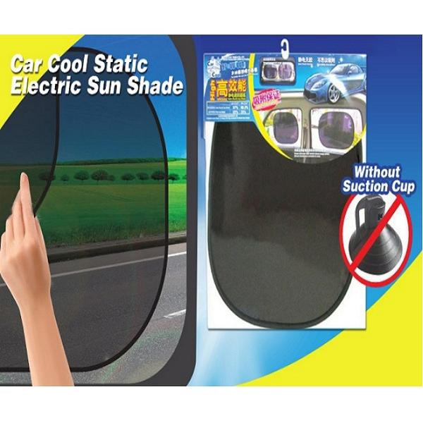 Bộ 2 màn che nắng phim cách nhiệt ngăn tia UV kích thước 44x35cm