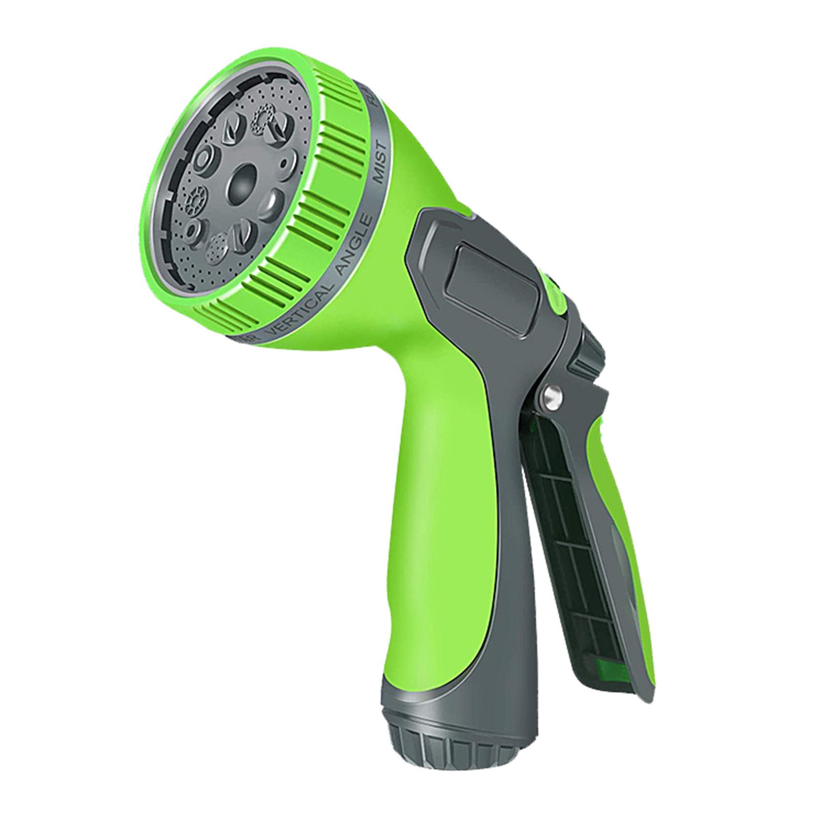 Garden Hose Nozzle, Water Hose Nozzle Heavy Duty, Hose Sprayer, Hose Sprayer Nozzle, Adjustable 10 patterns for Outdoor Watering Gardening Cleaning
