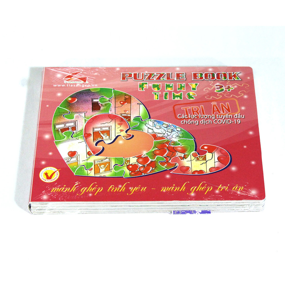 Sách xếp hình Tia Sáng - Tri ân các lực lượng tuyến đầu chống Covid-19