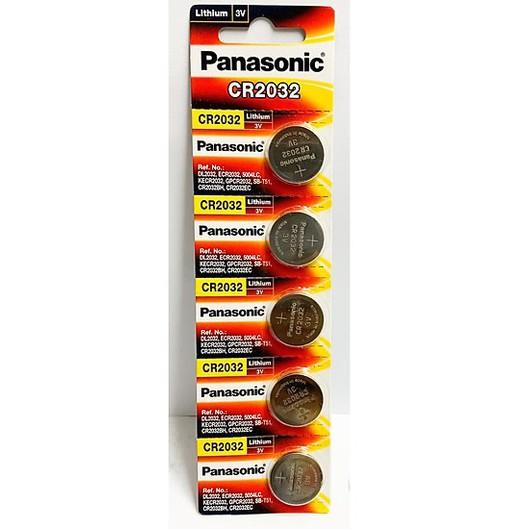 5 viên pin CR2032 Panasonic MÀU ĐỎ-HT