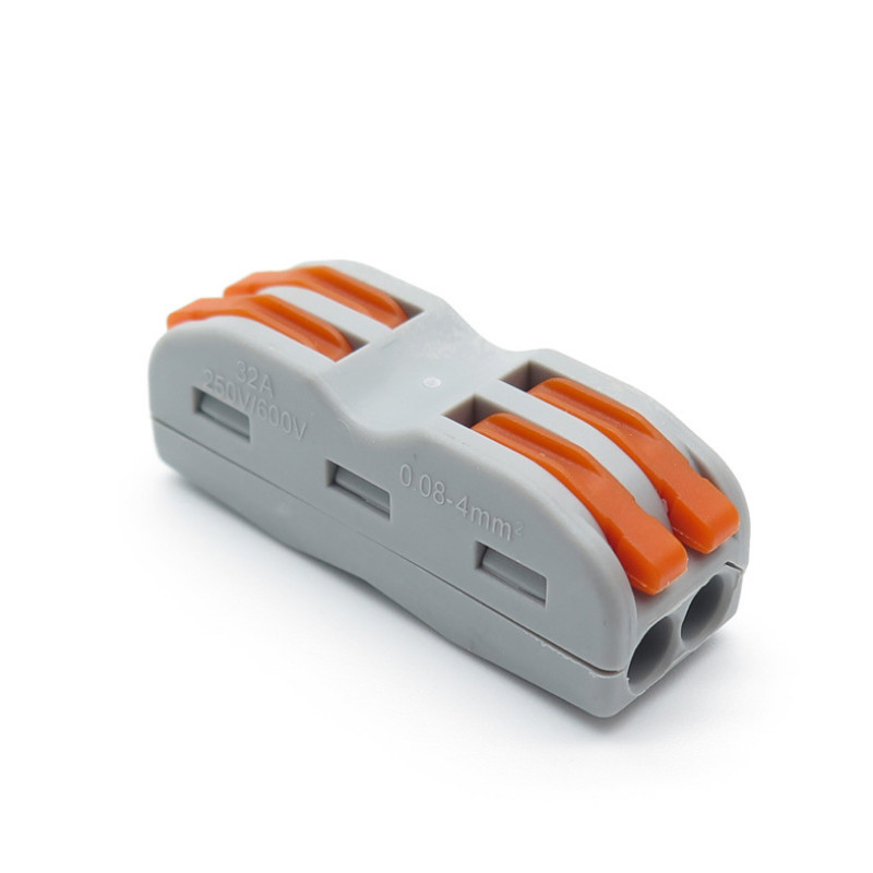 Bộ 10 Cút nối dây điện nhanh 2 đầu 4 cổng KV774-4P2