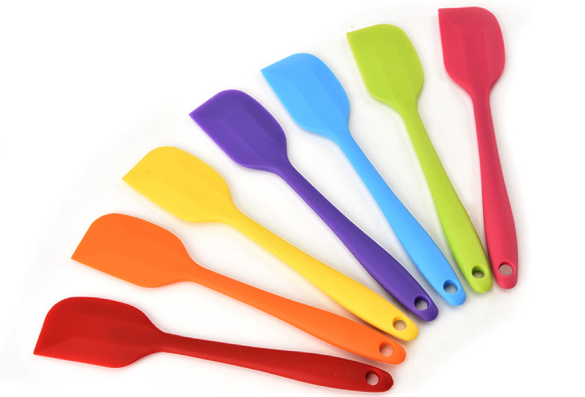 Dụng Cụ Làm Bánh: Spatula Phới Trộn Bột, Phới Dệt Silicon