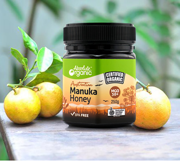Mật ong hoa Manuka Absolute Organic Australian - Nhập khẩu Australia