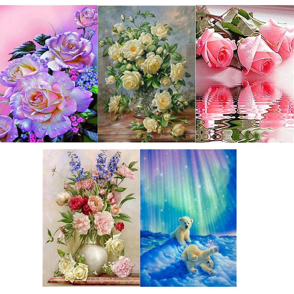5D DIY Diamond Painting Kit Cross Stitch Pictures for Home Decor