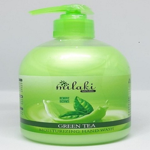 Sữa rửa tay Milaki Natural Green Tea hương trà xanh