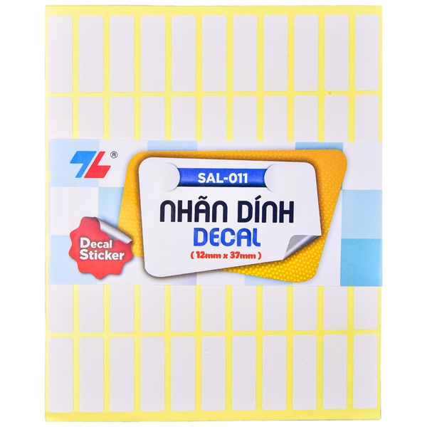 Bộ 2 Nhãn Dính Decal SAL-011