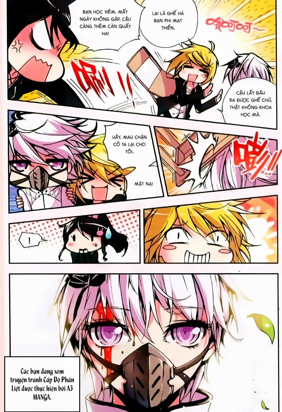cấp độ phân liệt chapter 14 8