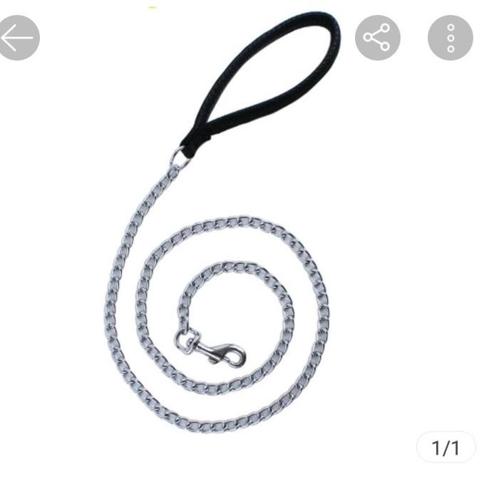 Dây dắt chó kim loại inox