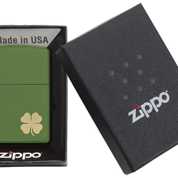 Bật lửa Zippo Matte Clover 21032