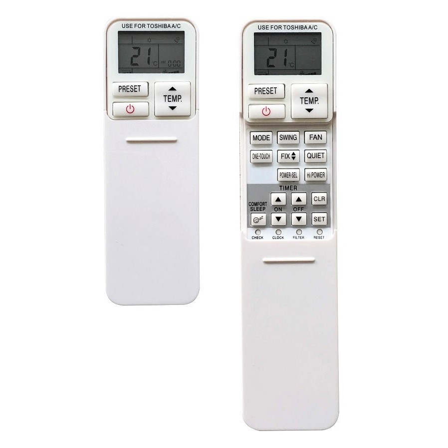 Hình ảnh Remote Điều Khiển Dành Cho Máy Lạnh, Điều Hòa Toshiba Inverter RAS-H10G2KCV, RAS- H10PKCVG