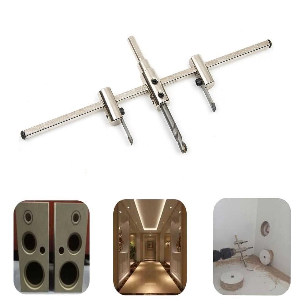 Bộ khoét lỗ đường kính 40-300mm, lưỡi hợp kim Vonfram cacbua siêu cứng + miếng thép đa năng